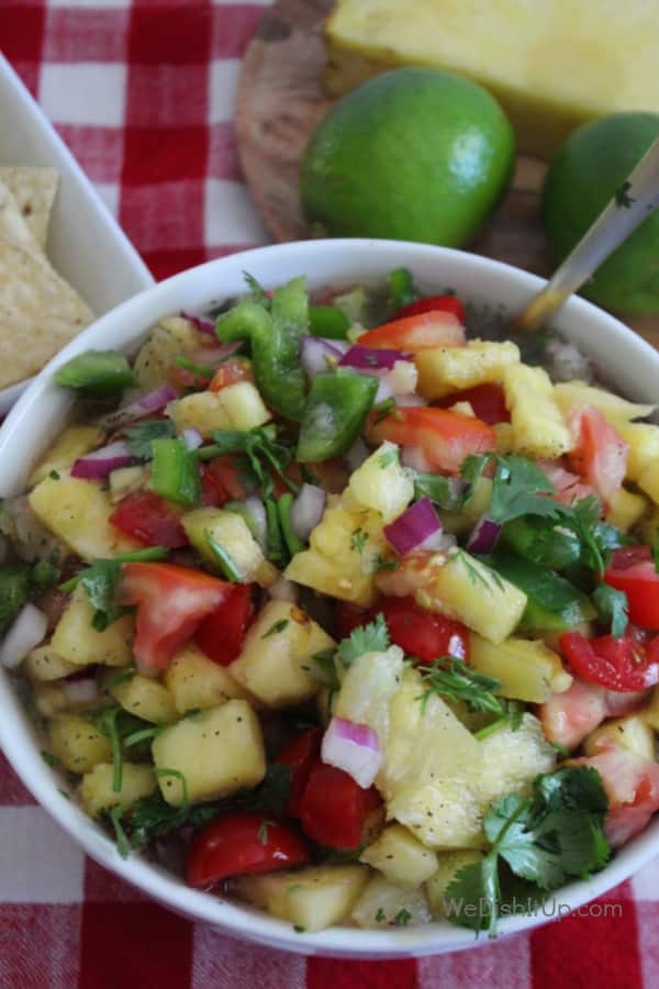 Spicy Pineapple Salsa