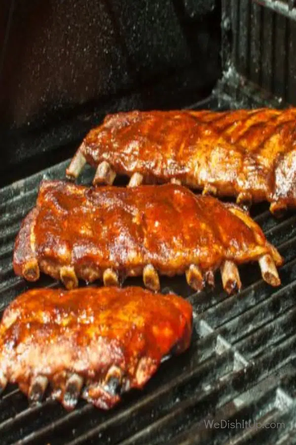 Pork ribs on outlet traeger grill