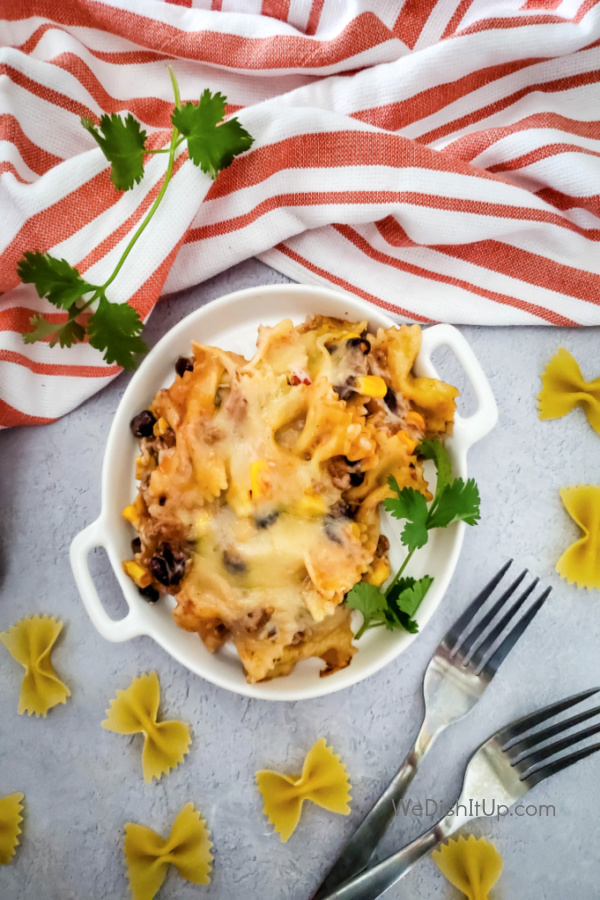 Tex-Mex Iron Skillet Pasta 