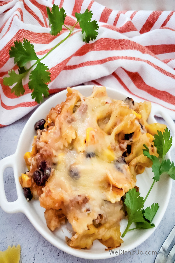 Tex-Mex Iron Skillet Pasta 